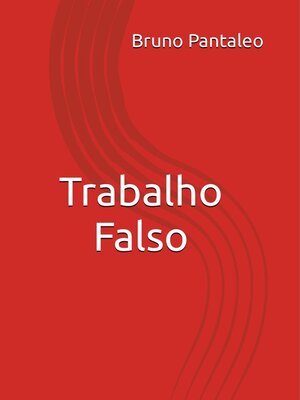 cover image of Trabalho Falso